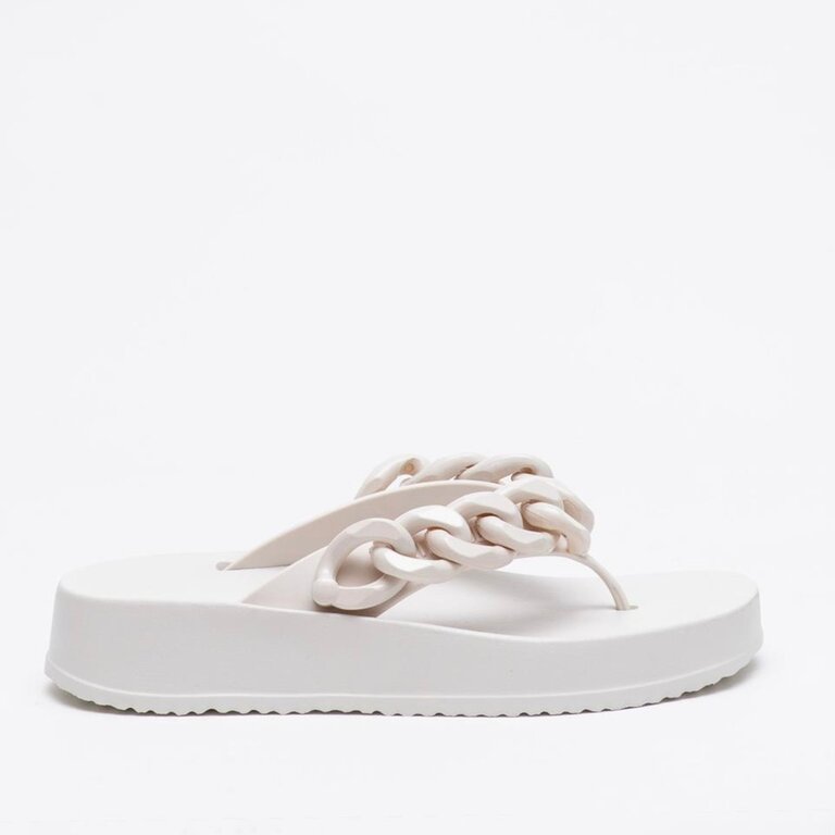 Petite Jolie Basic flipflop w/chain