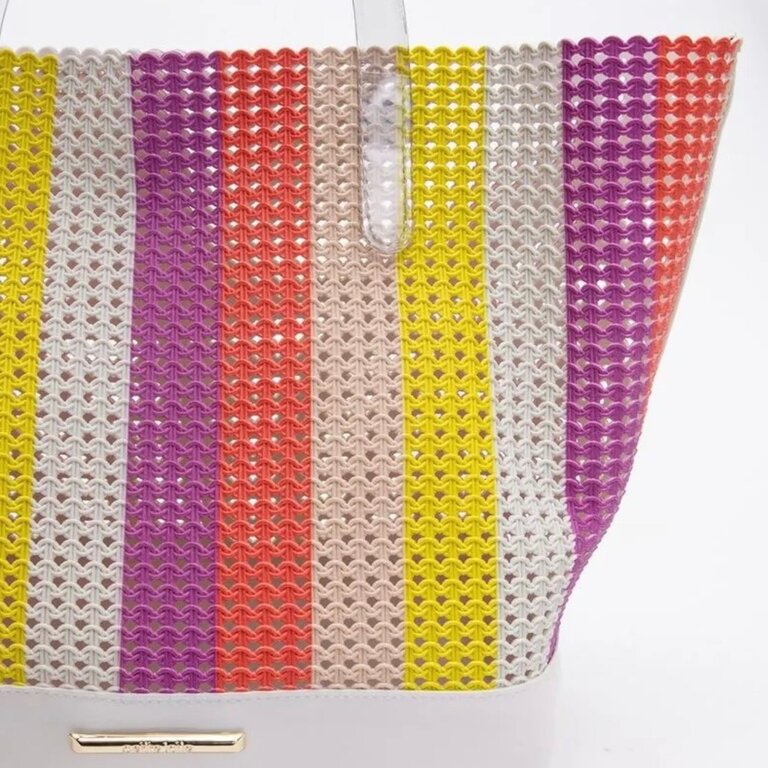 Ibiza striped tote