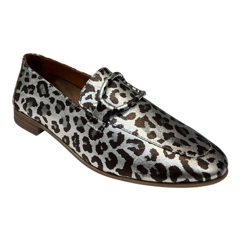 Roamers Melody leopard loafer