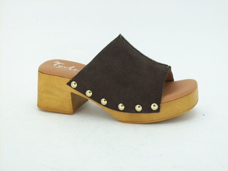 Tyche Bella suede clog
