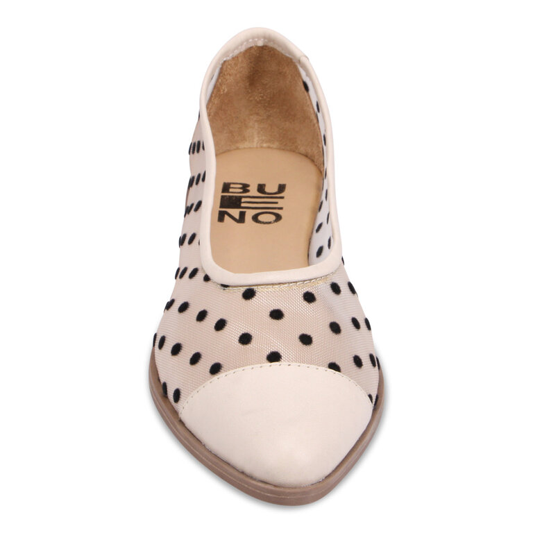 Bueno Babs polka dot flat