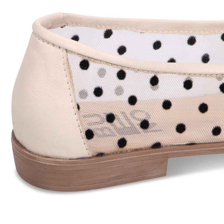 Bueno Babs polka dot flat