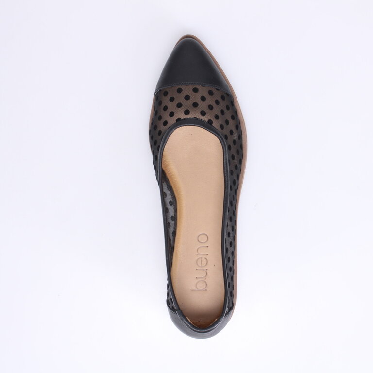 Bueno Babs polka dot flat