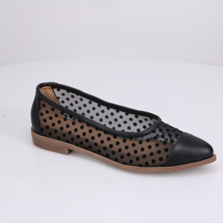 Bueno Babs polka dot flat