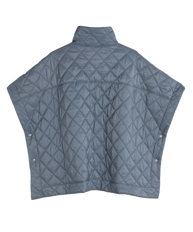 Quilted O/S poncho