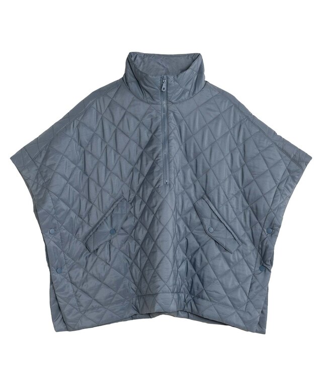 Quilted O/S poncho