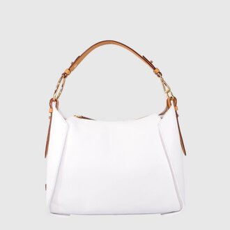 The Trend Italy Nicola shoulder bag/gold rings