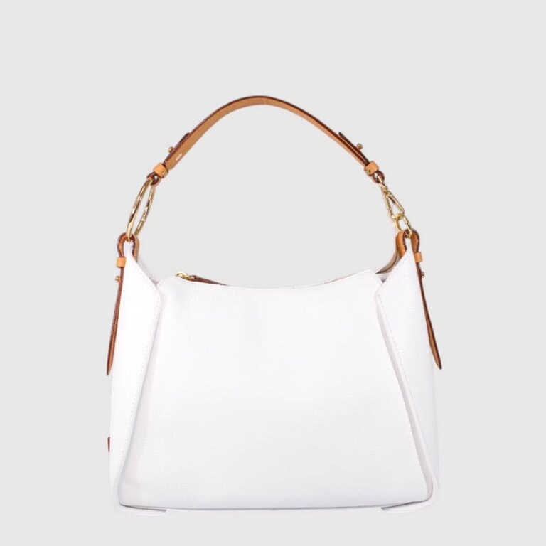 The Trend Italy Nicola shoulder bag/gold rings
