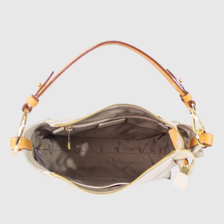 The Trend Italy Nicola shoulder bag/gold rings