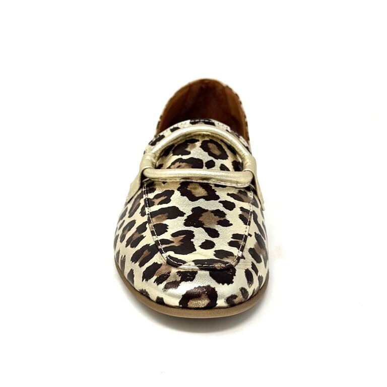 Roamers Melody leopard loafer