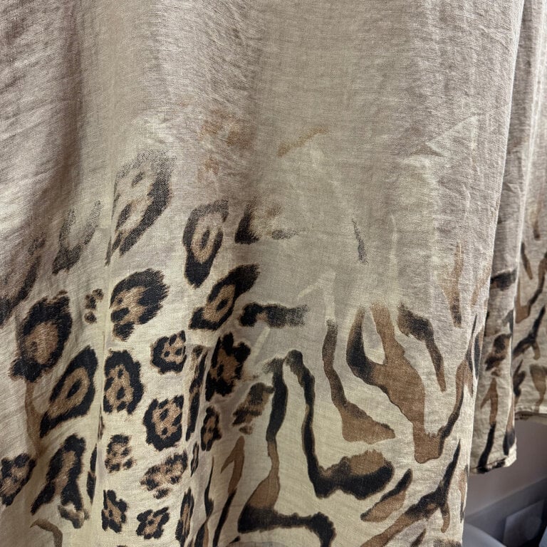 Eternelle Eternelle animal print dress