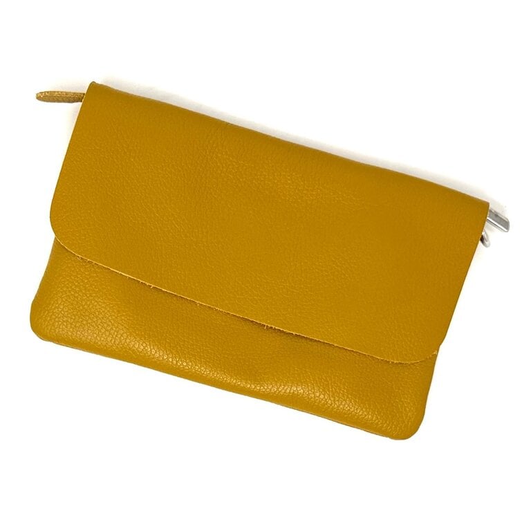 Suzy D Male leather clutch/crossbody