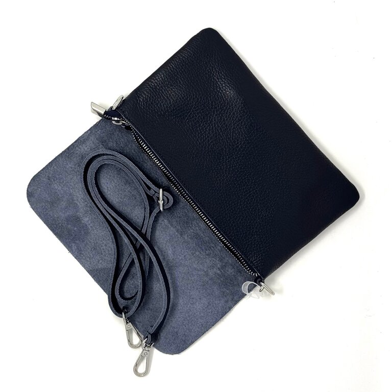 Suzy D Male leather clutch/crossbody