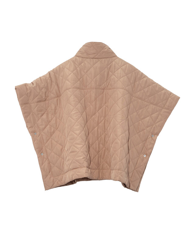 Quilted O/S poncho