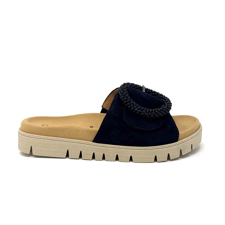 Gabor Gabor suede slide