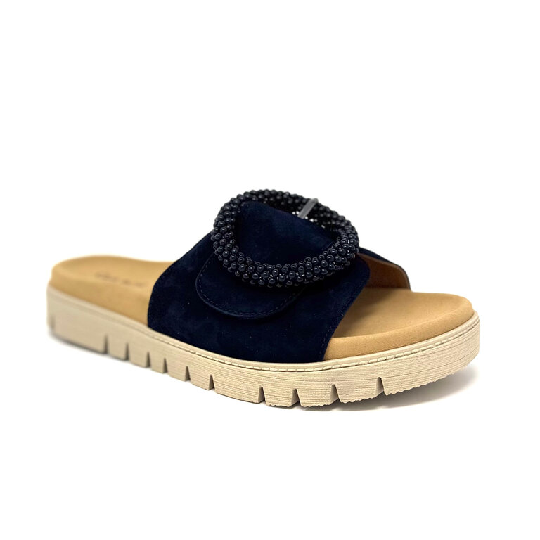 Gabor Gabor suede slide