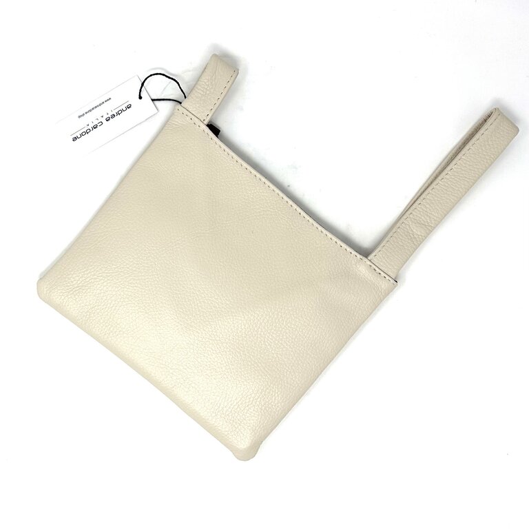 andrea cardone leather wristlet
