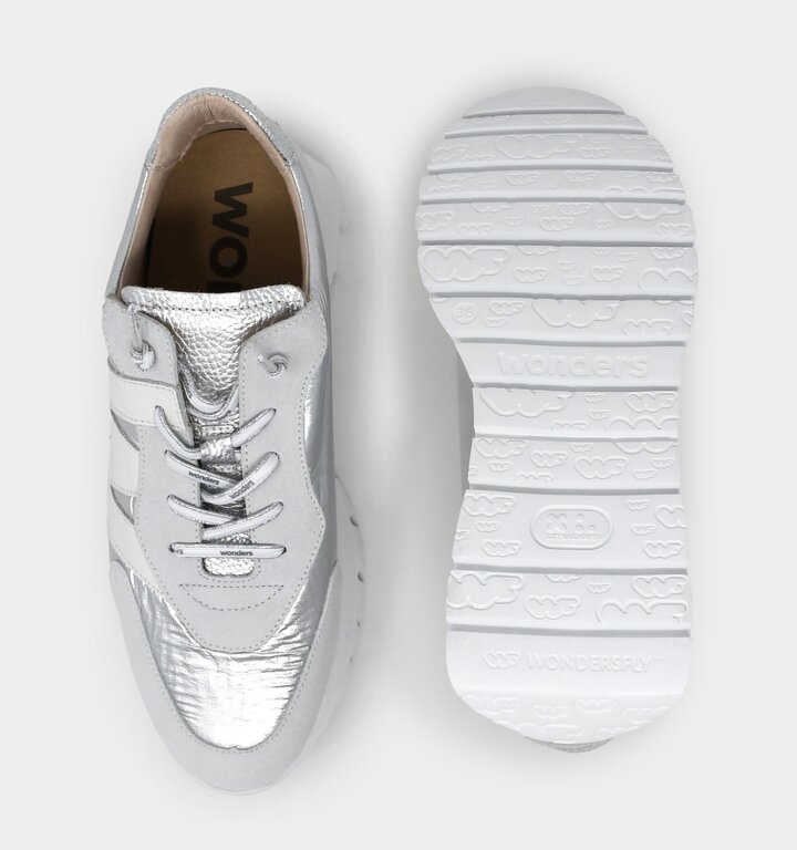Wonders Wonders metallic sneaker