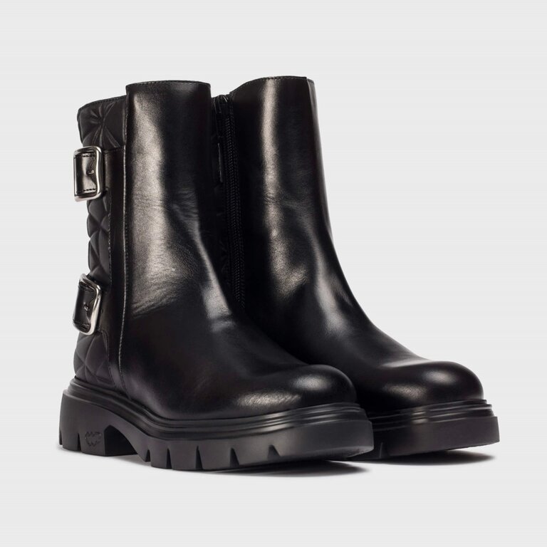 Wonders Quilted moto boot