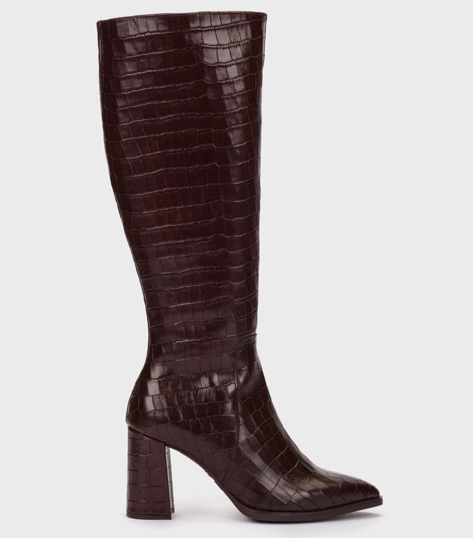 Wonders Wonders tall croco boot