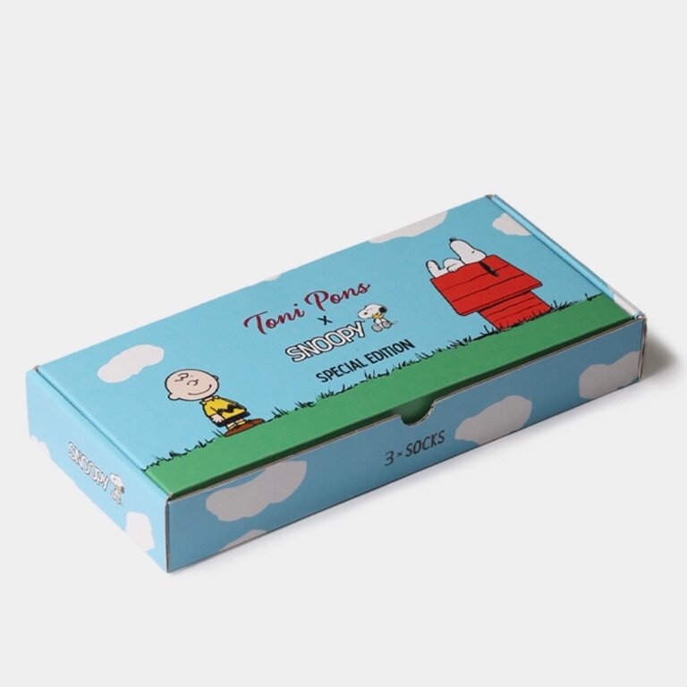 Toni Pons Snoopy 3-pack socks