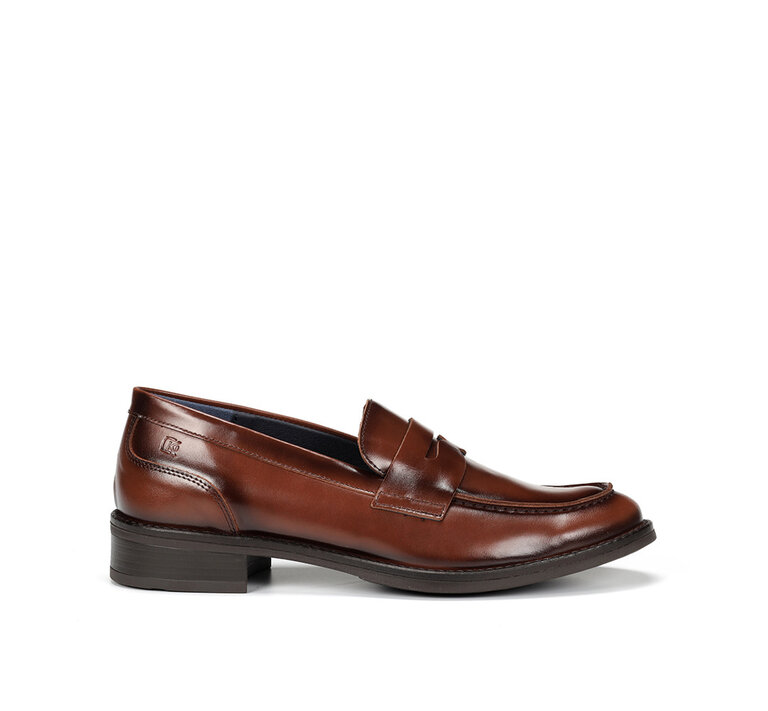 Dorking Harvard leather loafer