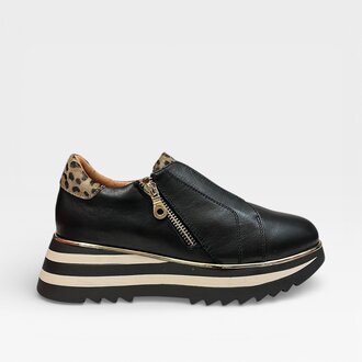 Roamers Lucy striped sole shoe