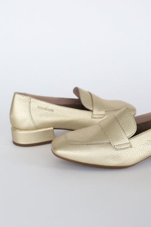 Wonders Wonders metallic loafer