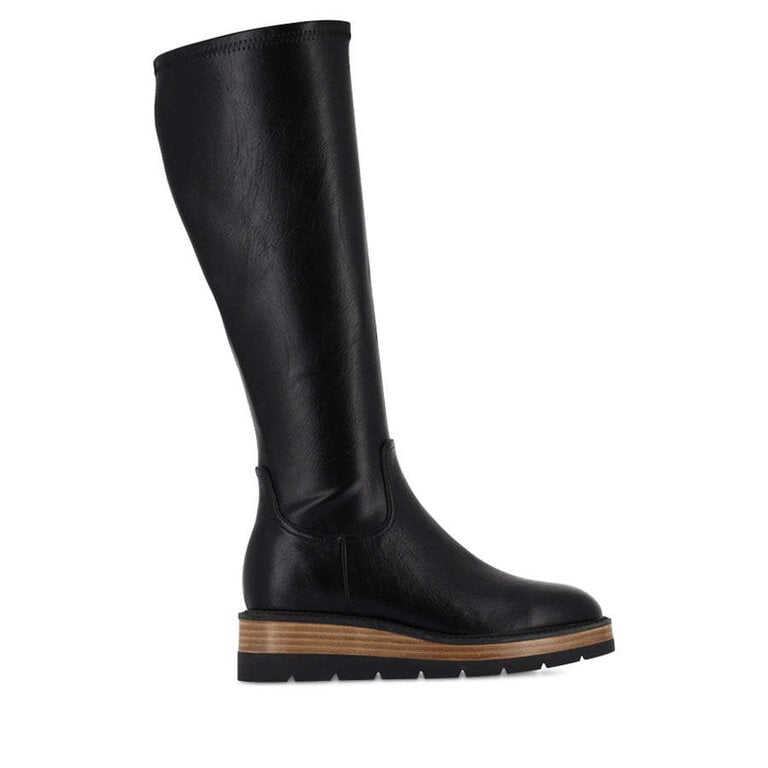 Django & Juliette Terriny tall wedge boot