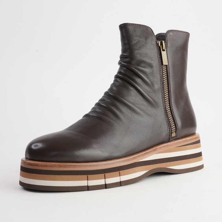 Django & Juliette Ganni striped sole boot