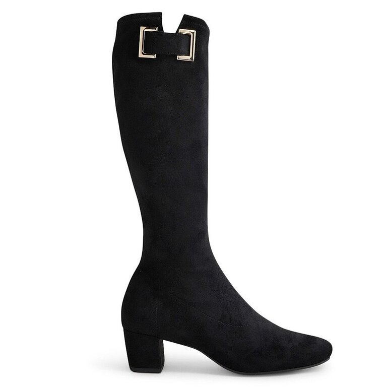Django & Juliette Handan stretch microsuede boot