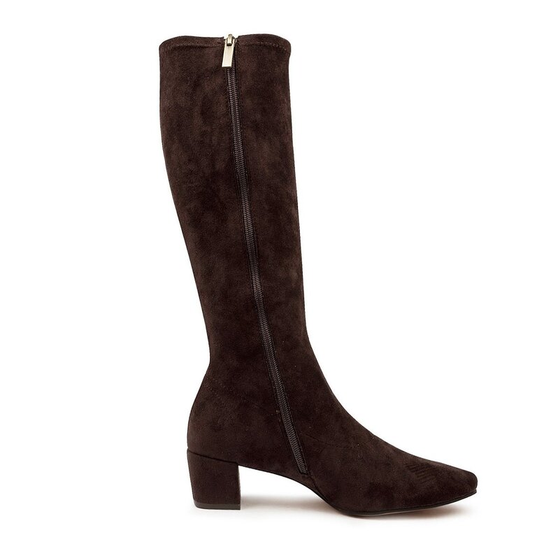 Django & Juliette Handan stretch microsuede boot