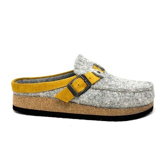 Comfortfusse Rike wool/cork clog