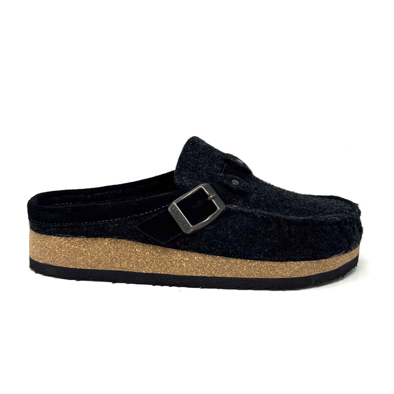 Comfortfusse Rike wool/cork clog
