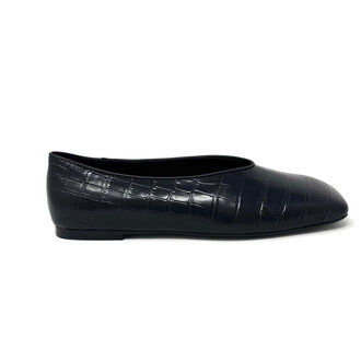 Mollini Bevira croco flat