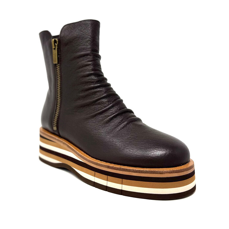 Django & Juliette Ganni striped sole boot