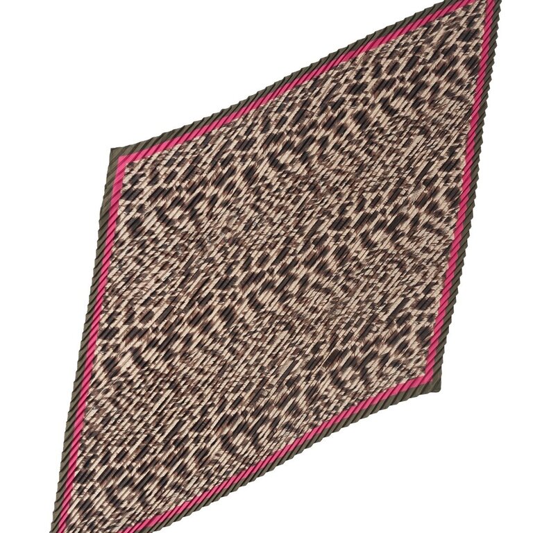 Spots pleated diamond