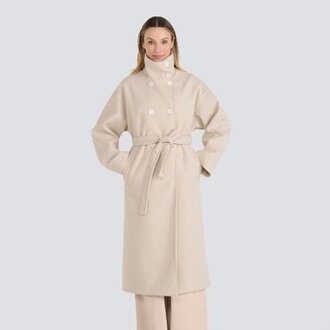 Jessicca Laura Funnel neck coat