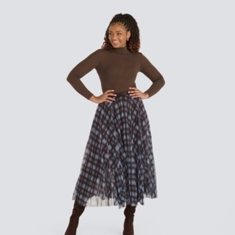 Jessicca Laura Plaid skirt