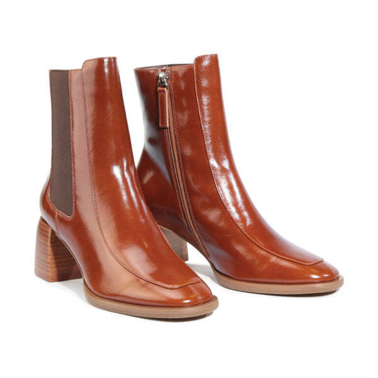 EOS Charcoal heeled boot