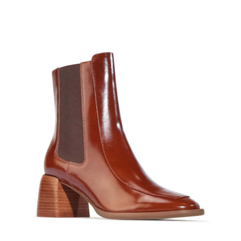EOS Charcoal heeled boot