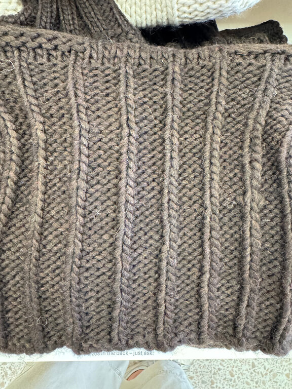 Jessicca Laura Cable chunky sweater