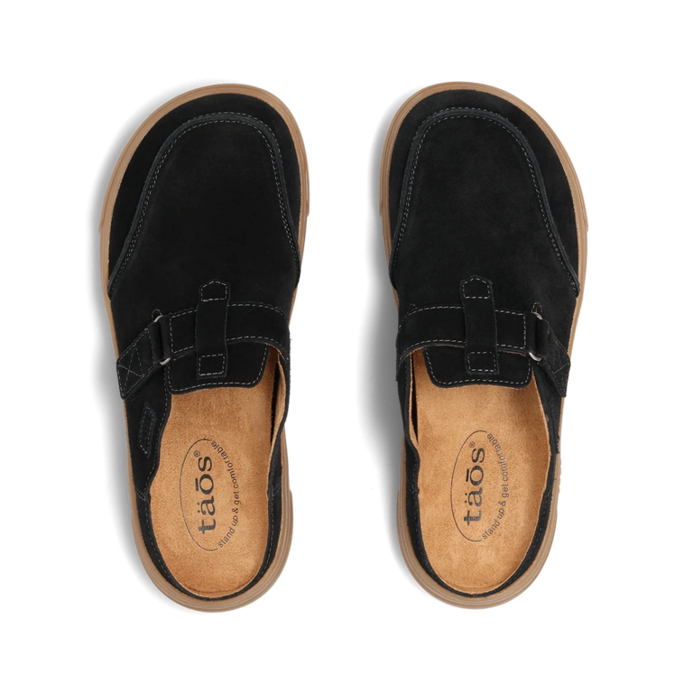 Taos Trivia suede slide