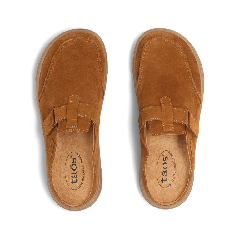 Taos Trivia suede slide