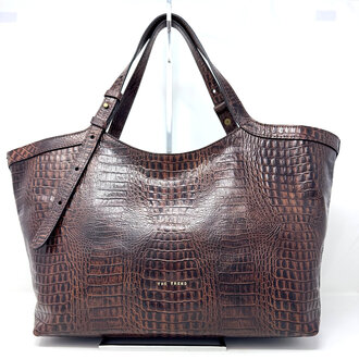 The Trend Italy Premium croco tote