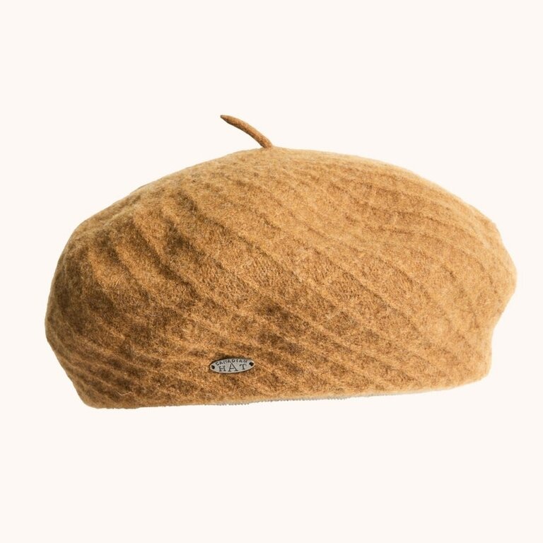 Britni textured beret