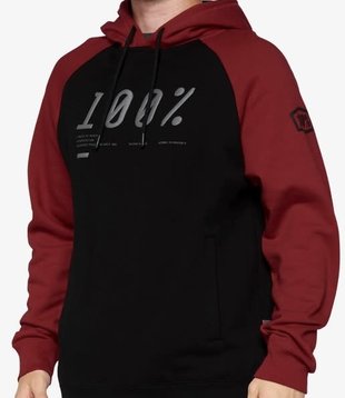 100% M Barrage Hooded Pullover