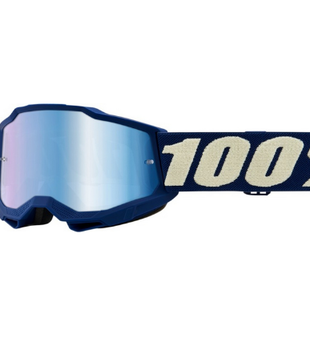100% Accuri2 Jr. Goggles Deepmarine Blue Mirror Lens