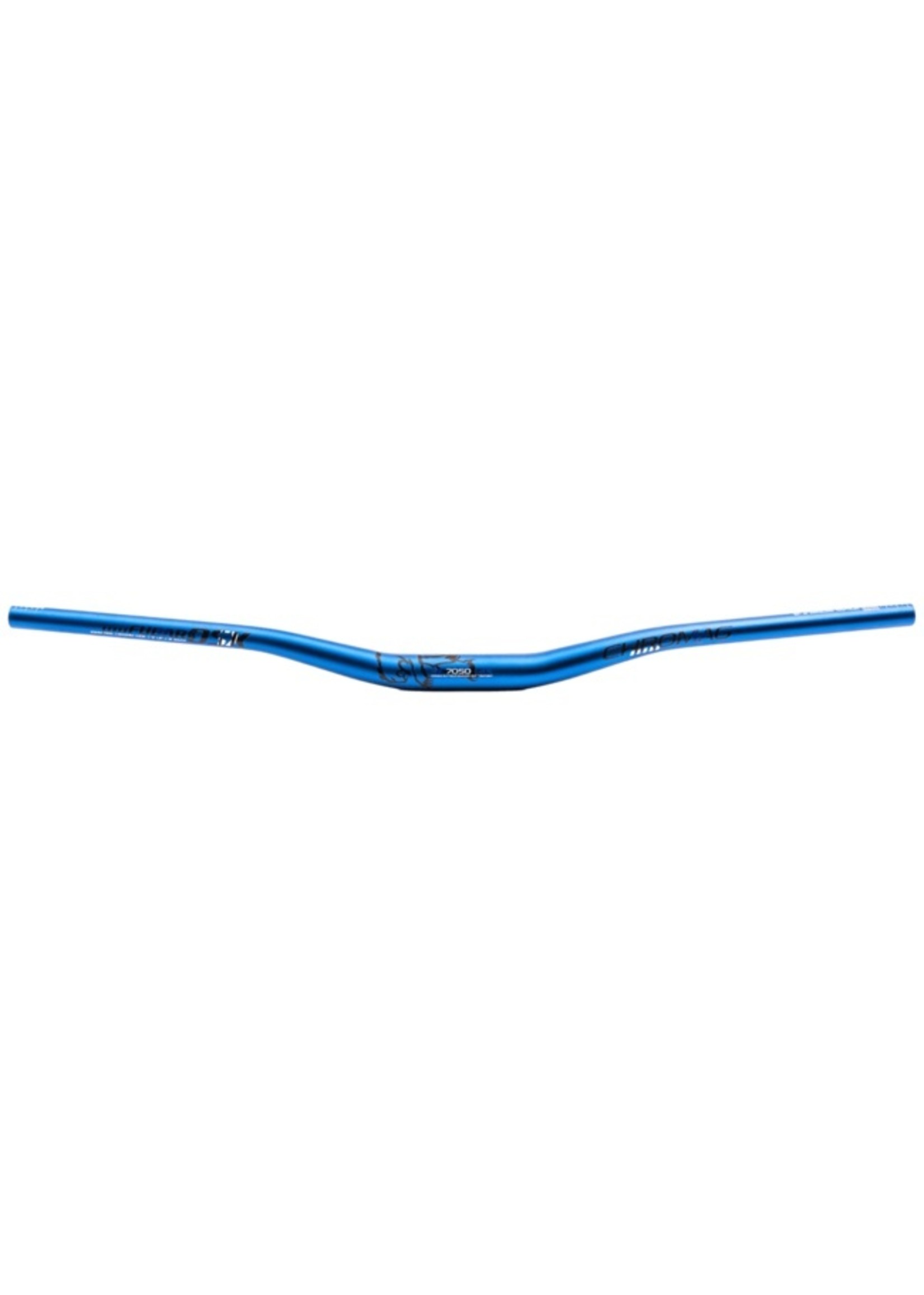 chromag Chromag Handlebars Fubars Osx 31.8Mm Clamp 25Mm Rise 800Mm Wide Blue