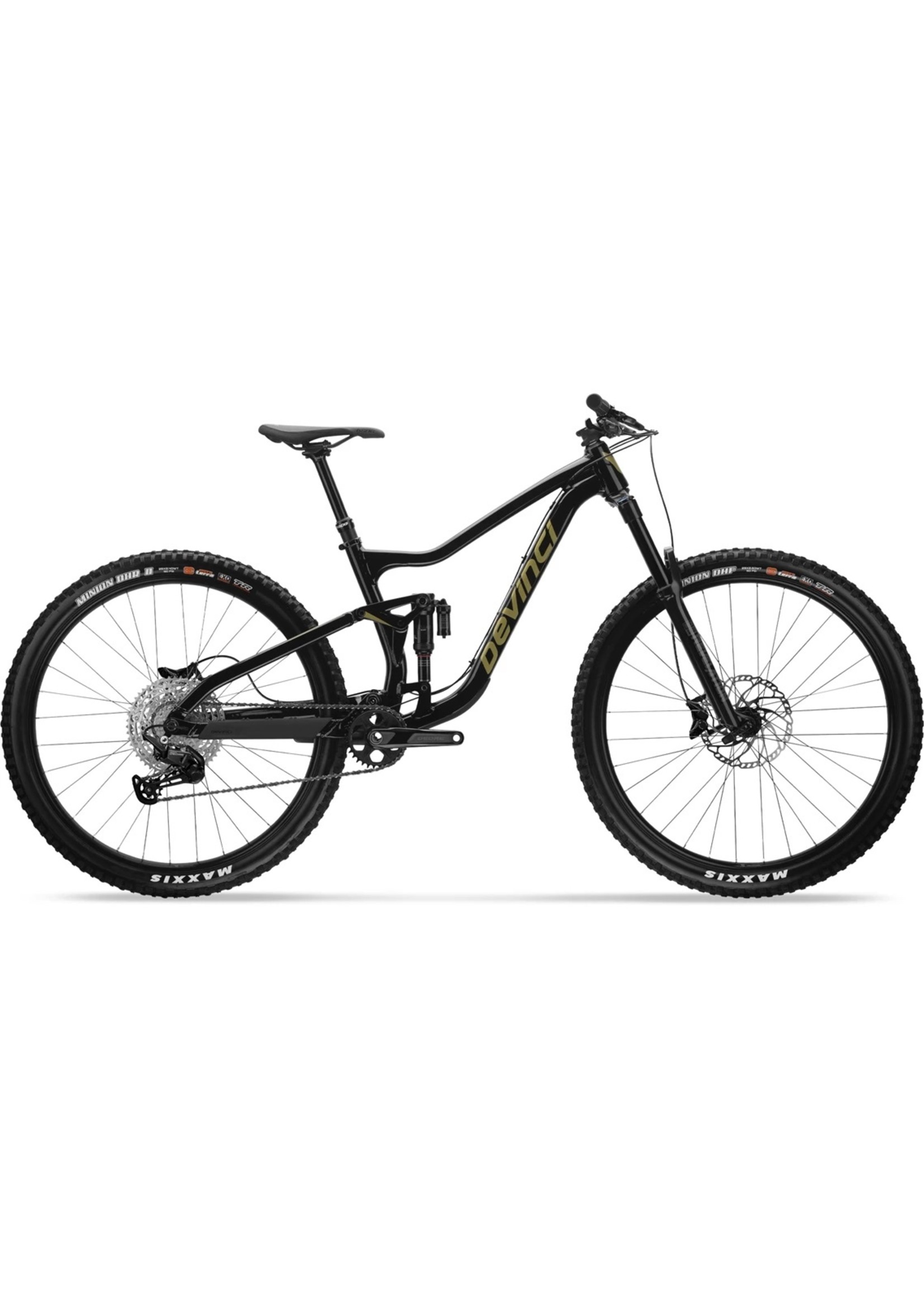 Devinci- Troy A29 Deore 12s Black/Gold, Lrg